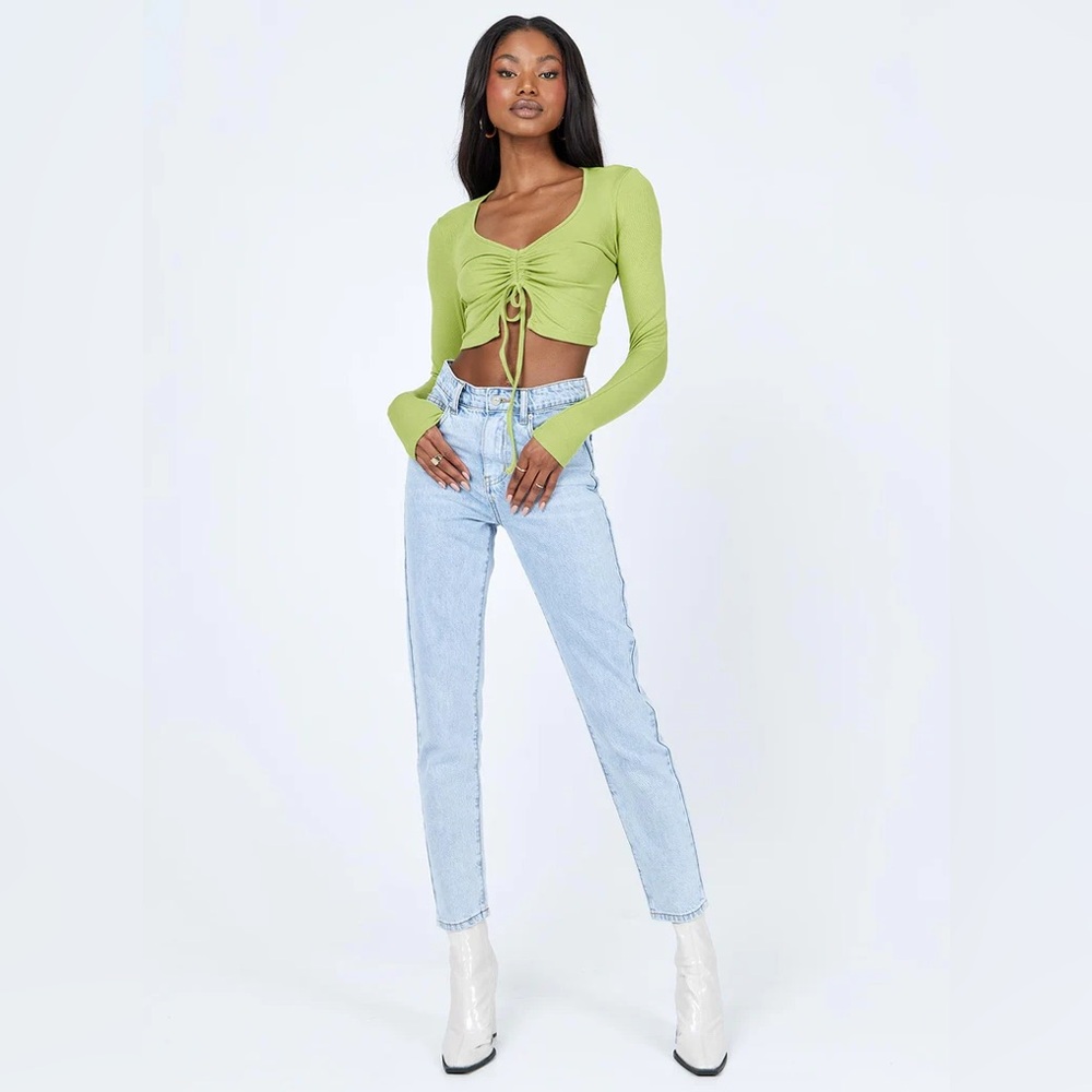 Princess Polly Careline Skinny Jeans high rise ๐ US 6 - Picture 4 of 7